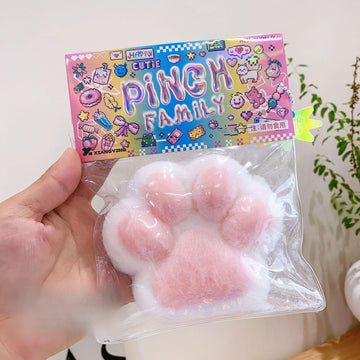 Big White Taba Squishy Paw Toys