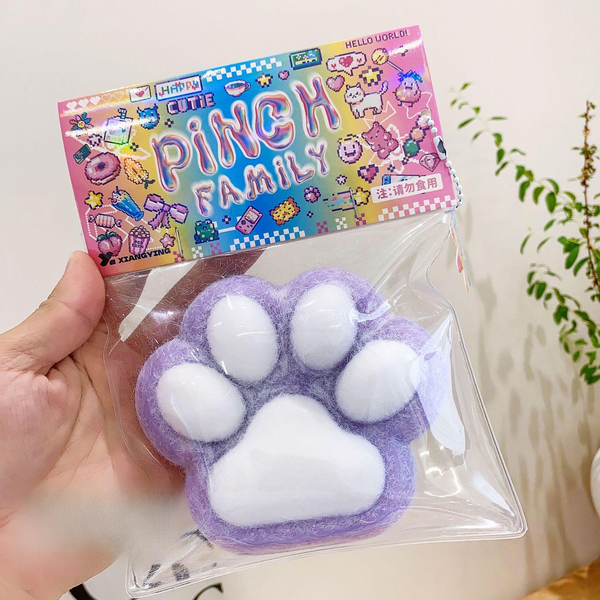 Purple Taba Squishy Paw